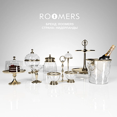 "Stylish Stay at Roomers 3D model image 1 