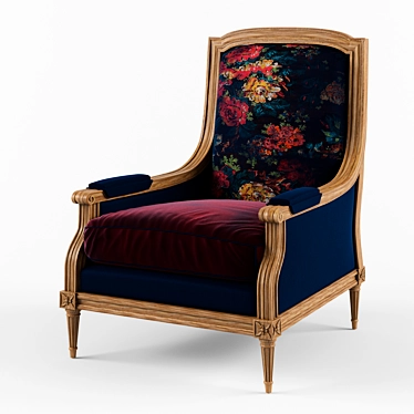 Elegant Classic Chair: 71Х81Х97 3D model image 1 