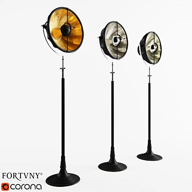 Fortuny Atelier 41 Floor Lamp 3D model image 1 