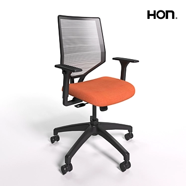 Sleek Mesh Task Chair - Solve 3D model image 1 