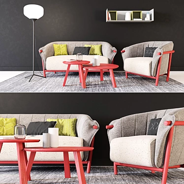 Bosc Furniture Collection 3D model image 1 