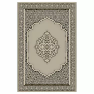 Supposed title: Arabesque Art Decor Set 3D model image 1 