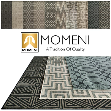 Momeni Baja Indoor/Outdoor Rugs 3D model image 1 