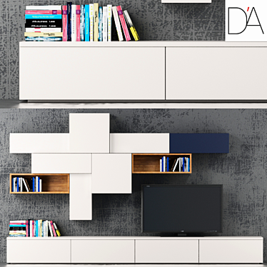 Sleek Wall Dall'Agnese Slim 3D model image 1 