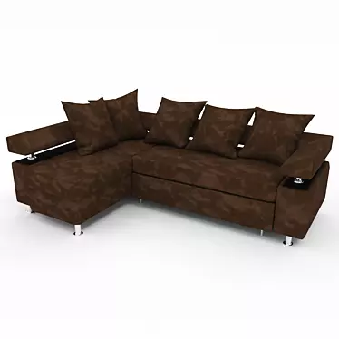 Modern Style Sofa 3D model image 1 