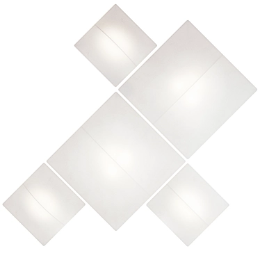 Straight Nelly Ceiling/Wall Light 3D model image 1 