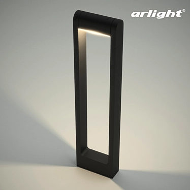 LGD Pathway LED Light: Adjustable Lighting Angle, IP54, 6W 3D model image 1 