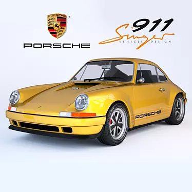 Singer Porsche 911: Ultimate Performance 3D model image 1 