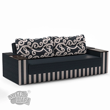 Atika Leroy Sofa: Timeless Elegance 3D model image 1 
