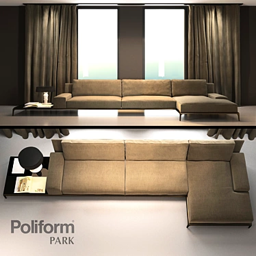 Harmonious Elegance: Poliform Park Set 3D model image 1 