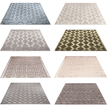 Luxury Rug Collection 3D model image 1 