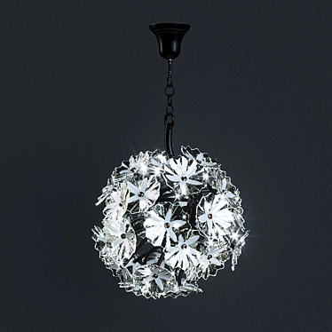 Eichholtz Flores S Chandelier 3D model image 1 