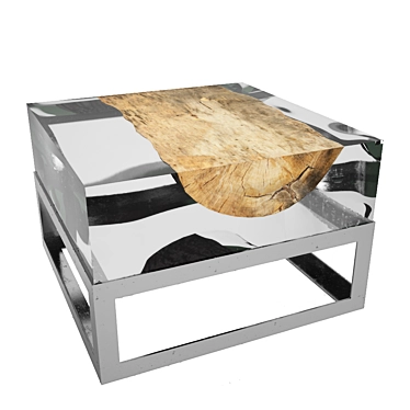 Modern Minimalist Coffee Table 3D model image 1 