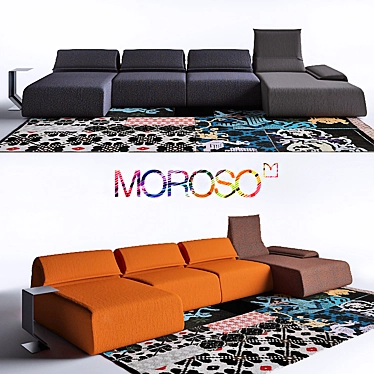 Highlands Sofa: Stylish and Spacious

Mark Table Coffee Table: Sleek and Modern

Sardinian Rugs: Authentic 3D model image 1 