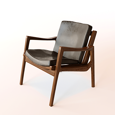 Elegant Classic Chair 3D model image 1 