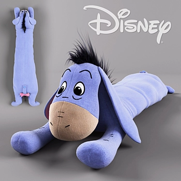 Disney Decorative Pillow Roll 3D model image 1 