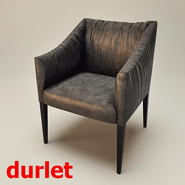 Durlet Marilyn: Luxurious Club Chair 3D model image 1 