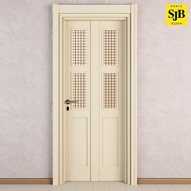 Italian SJB Telemaco Doors: Alicante Collection 3D model image 1 