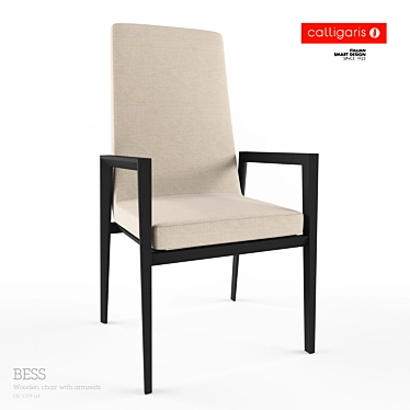 BESS Armchair | Calligaris Studio 3D model image 1 