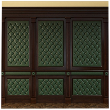 Versatile Wooden Panel Collection 3D model image 1 