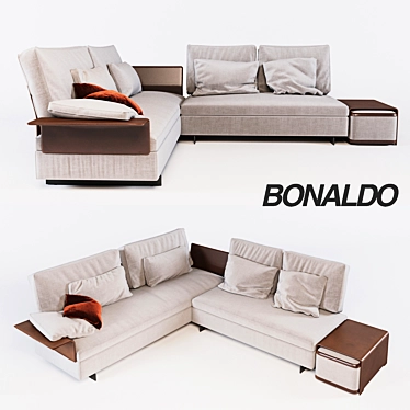 Modular Bonaldo Gossip Sofa 3D model image 1 
