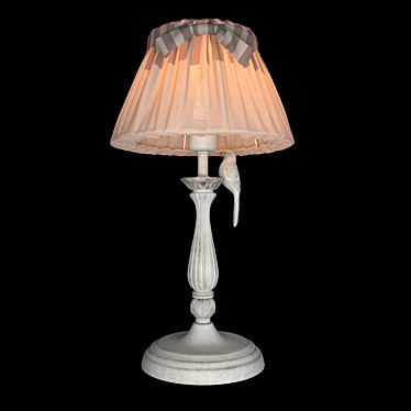 Maytoni Bird ARM013-11-W Table Lamp: Elegant and Compact 3D model image 1 