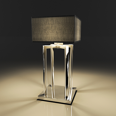 Swinging Ballet T1 Metal Table Lamp 3D model image 1 