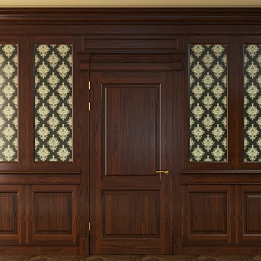 900 Door Panels Set 3D model image 1 