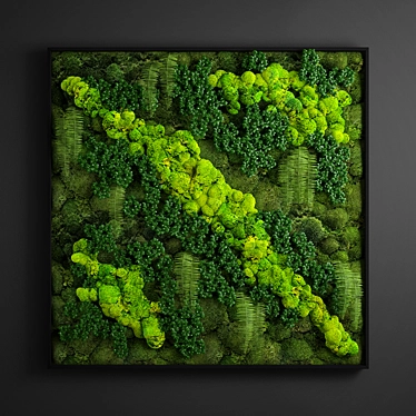 3D Panel Flora UV Mapped 3D model image 1 