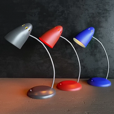 Multicolor Table Lamp 3D model image 1 