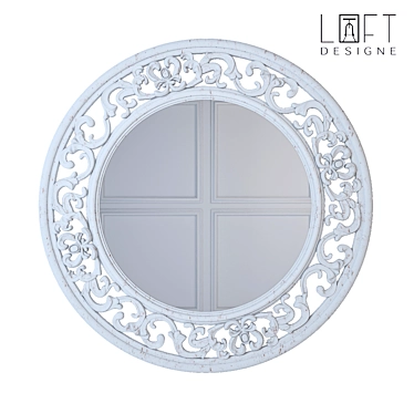 Loft Stone Grey Mirror 3021 3D model image 1 