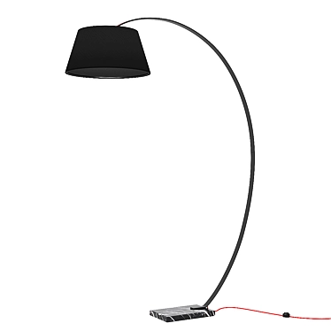 Cosmorelax Arc Floor Lamp 3D model image 1 