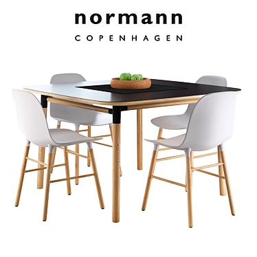 Normann Copenhagen Form Table and Chair