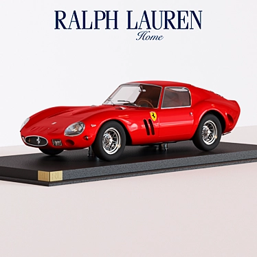 Exquisite Ferrari 250 GTO Collector's Model 3D model image 1 