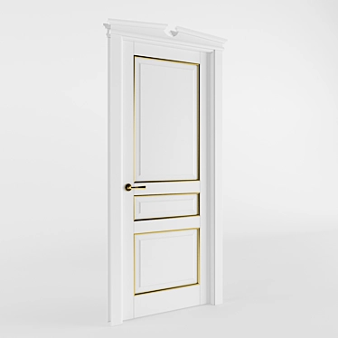 Volhovets Tuscany Plano 6305 - Italian Collection Door 3D model image 1 