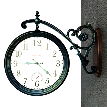  Elegant Howard Miller Wall Clock 3D model image 1 