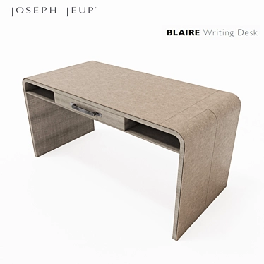 Classic Elegance: Joseph Jeup Blaire Writing Desk 3D model image 1 