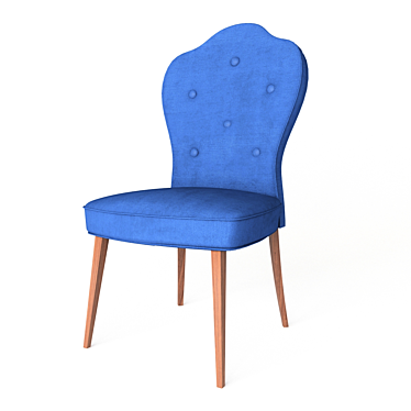 Bolton Chair: Stylish and Comfortable 3D model image 1 