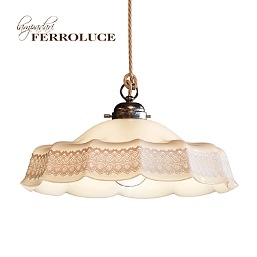 Avellino Ceiling Pendant Lamp - Elegant Lighting Solution 3D model image 1 