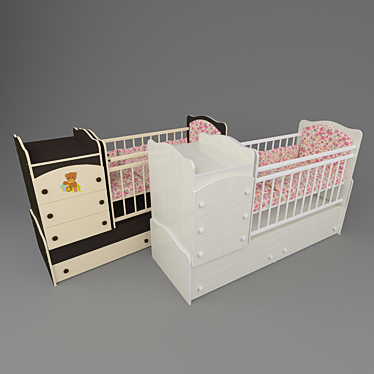 Infant bed Cocoa Brown