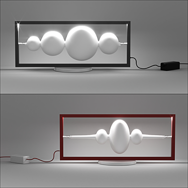 Moonshadow Table Lamp 3D model image 1 