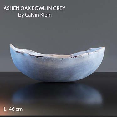 Calvin Klein Ashen Oak Grey Bowl 3D model image 1 