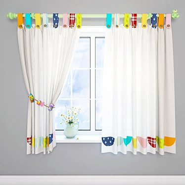 Curtains in the nursery