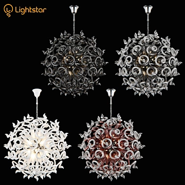 Medusa Pendant Light: Elegant and Versatile 3D model image 1 