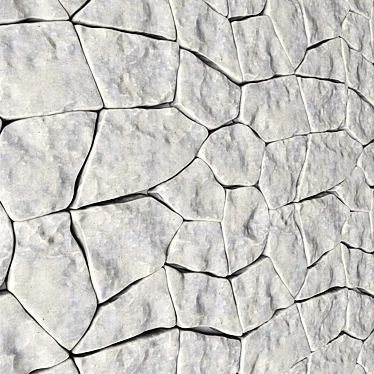 Title: 3D Stone Panel Texture - High Resolution 3D model image 1 