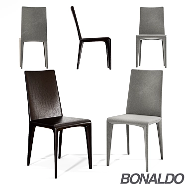 Elegant Filly Up Chair 3D model image 1 