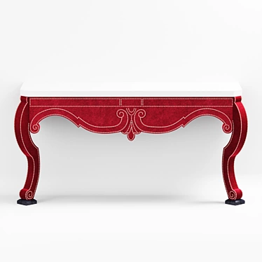 Velvet Augustus Console Table 3D model image 1 