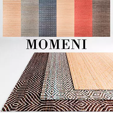 Contemporary Bengal Carpets: Modern Elegance in Various Sizes 3D model image 1 