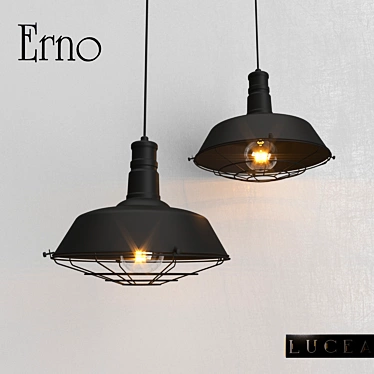 Erno Lucea Large Pendant Chandelier 3D model image 1 