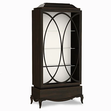 Elegant Knightsbridge Cabinet 3D model image 1 